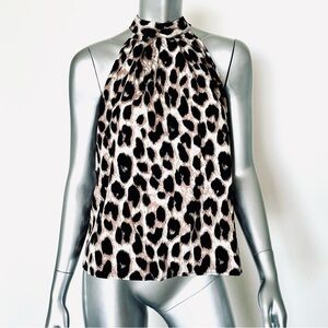 NWT! BELLANBLUE Leopard Top, Size L